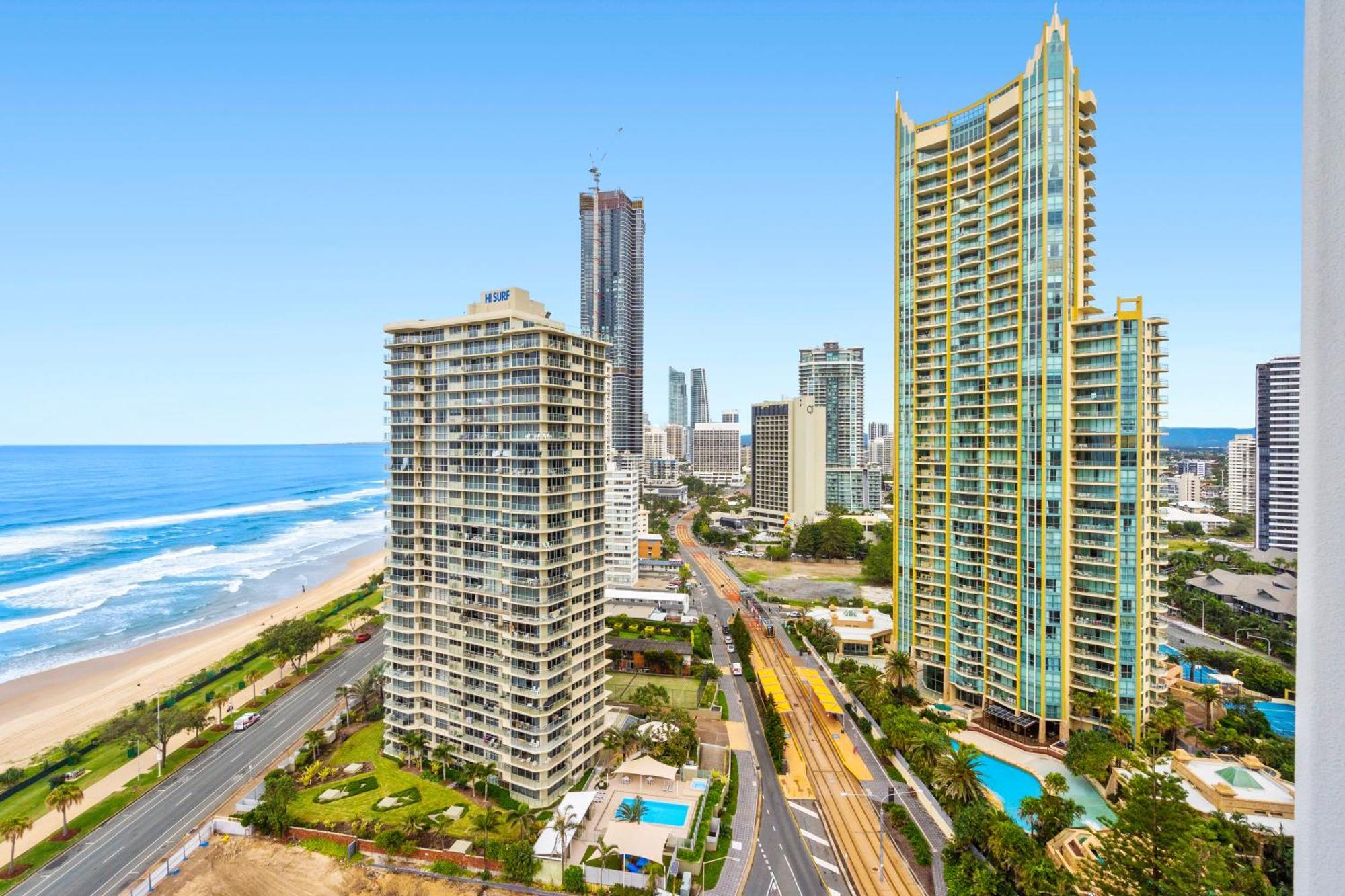 Apartament Rhapsody Surfers Paradise Beachfront Sleeps 6 - Optimise Bnb Gold Coast Zewnętrze zdjęcie